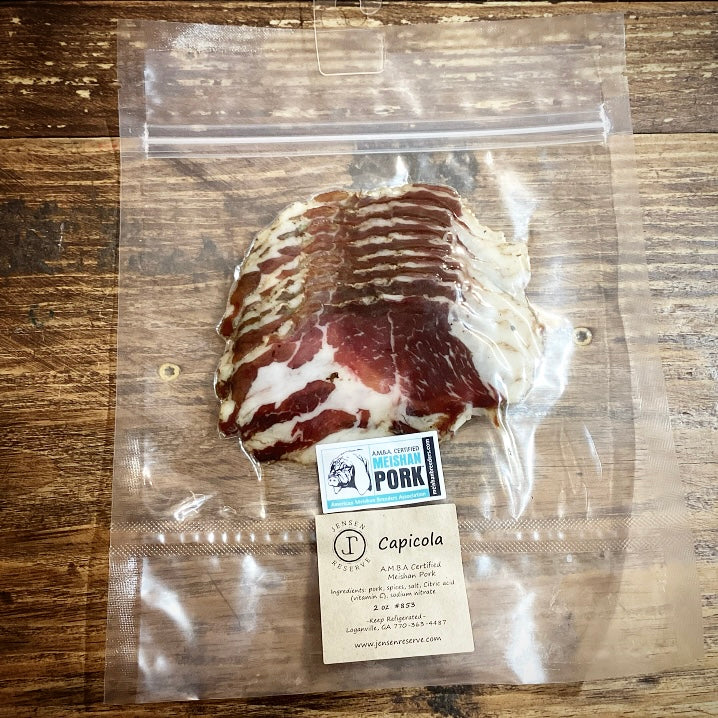A.M.B.A. Certified Meishan Pork Capicola