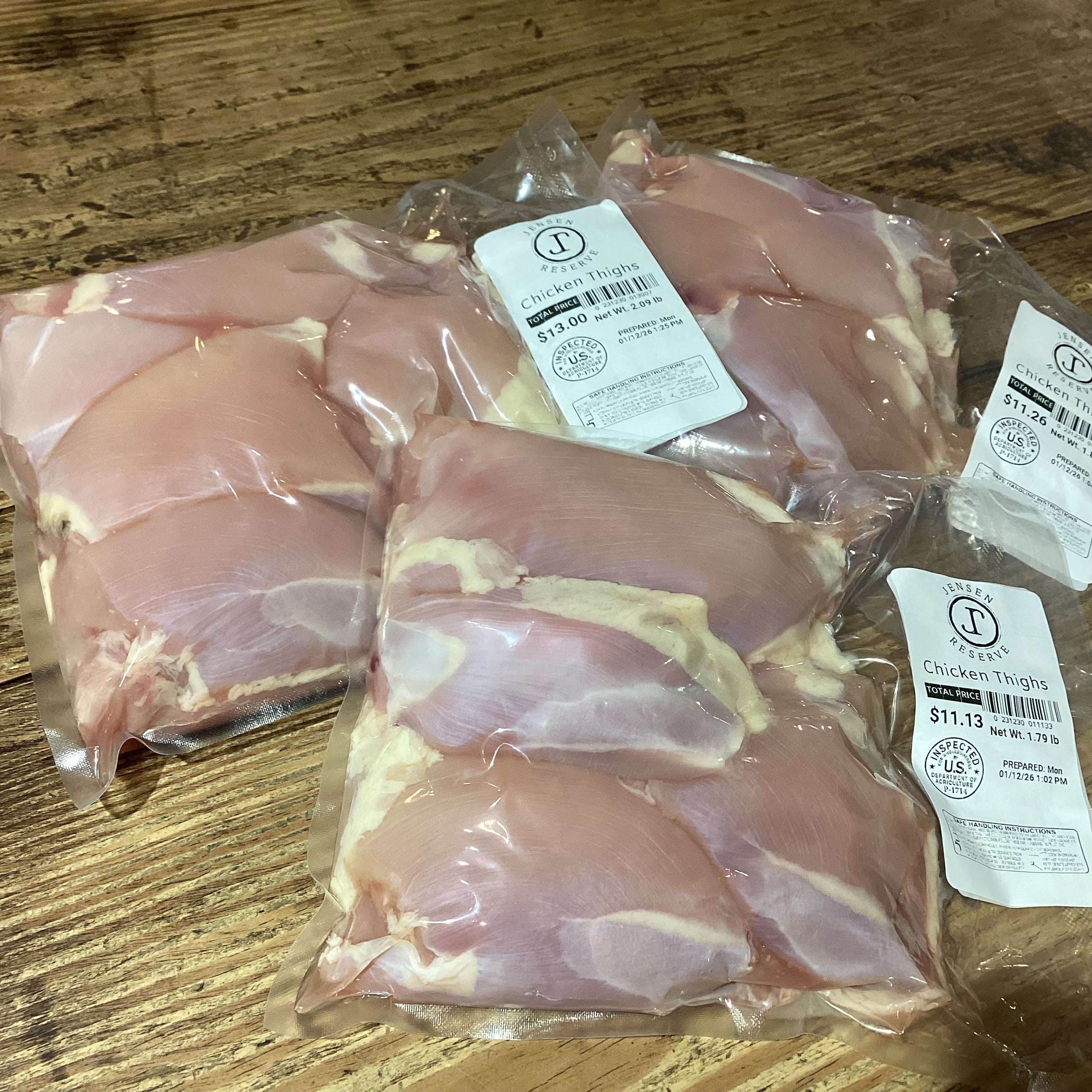 Chicken Thighs - Jensen Reserve - Loganville GA