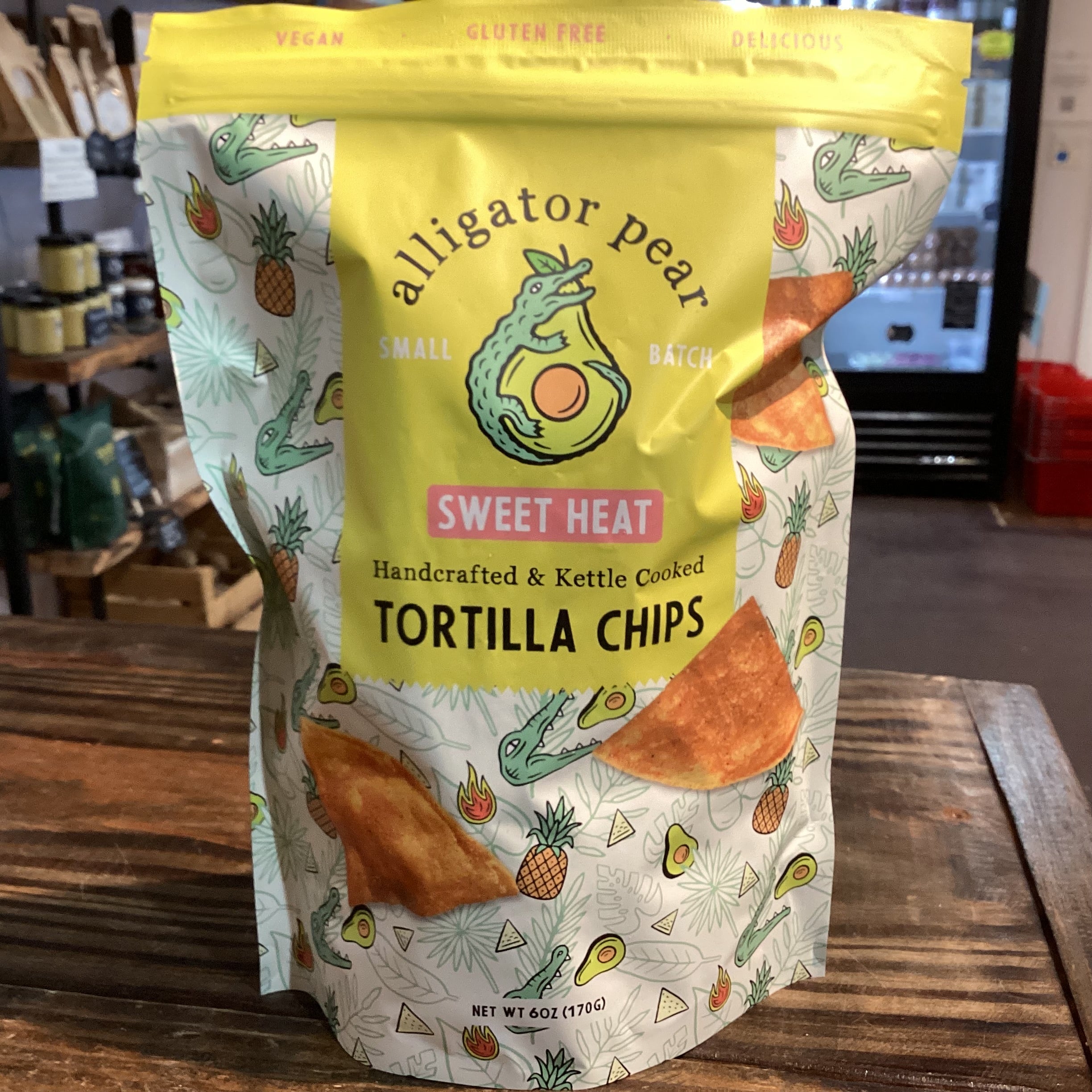 alligator pear Tortilla Chips