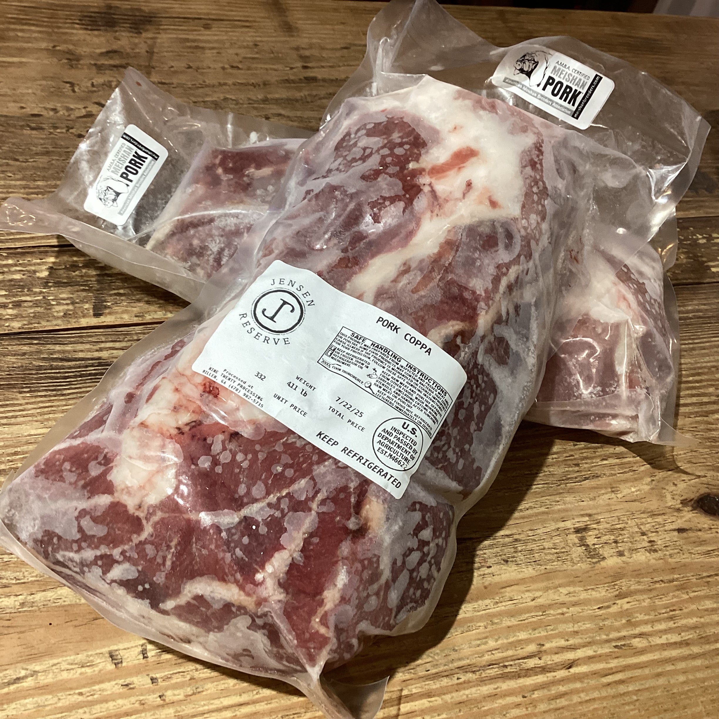 A.M.B.A. Certified Meishan Pork Coppa Roast