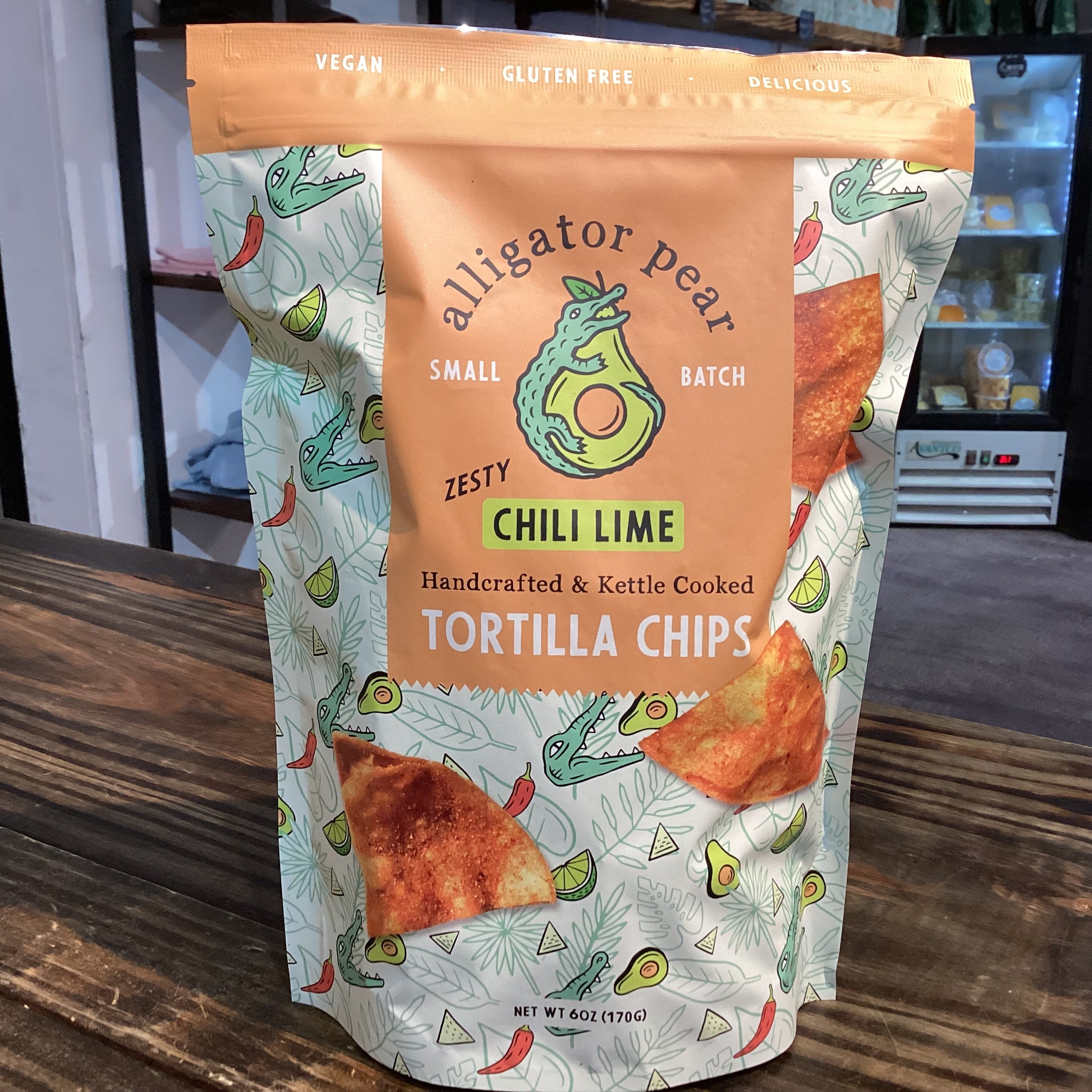 alligator pear Tortilla Chips