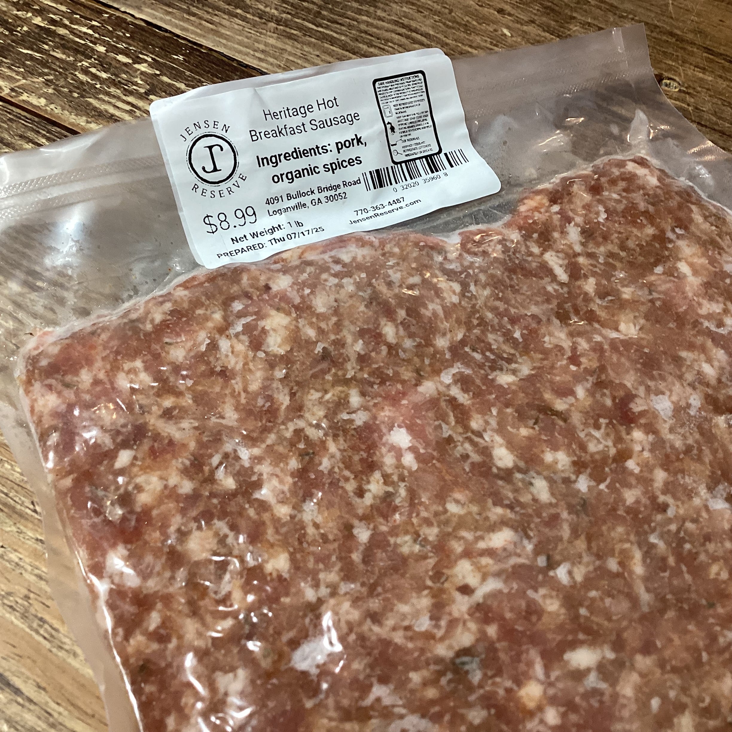 Breakfast Sausages