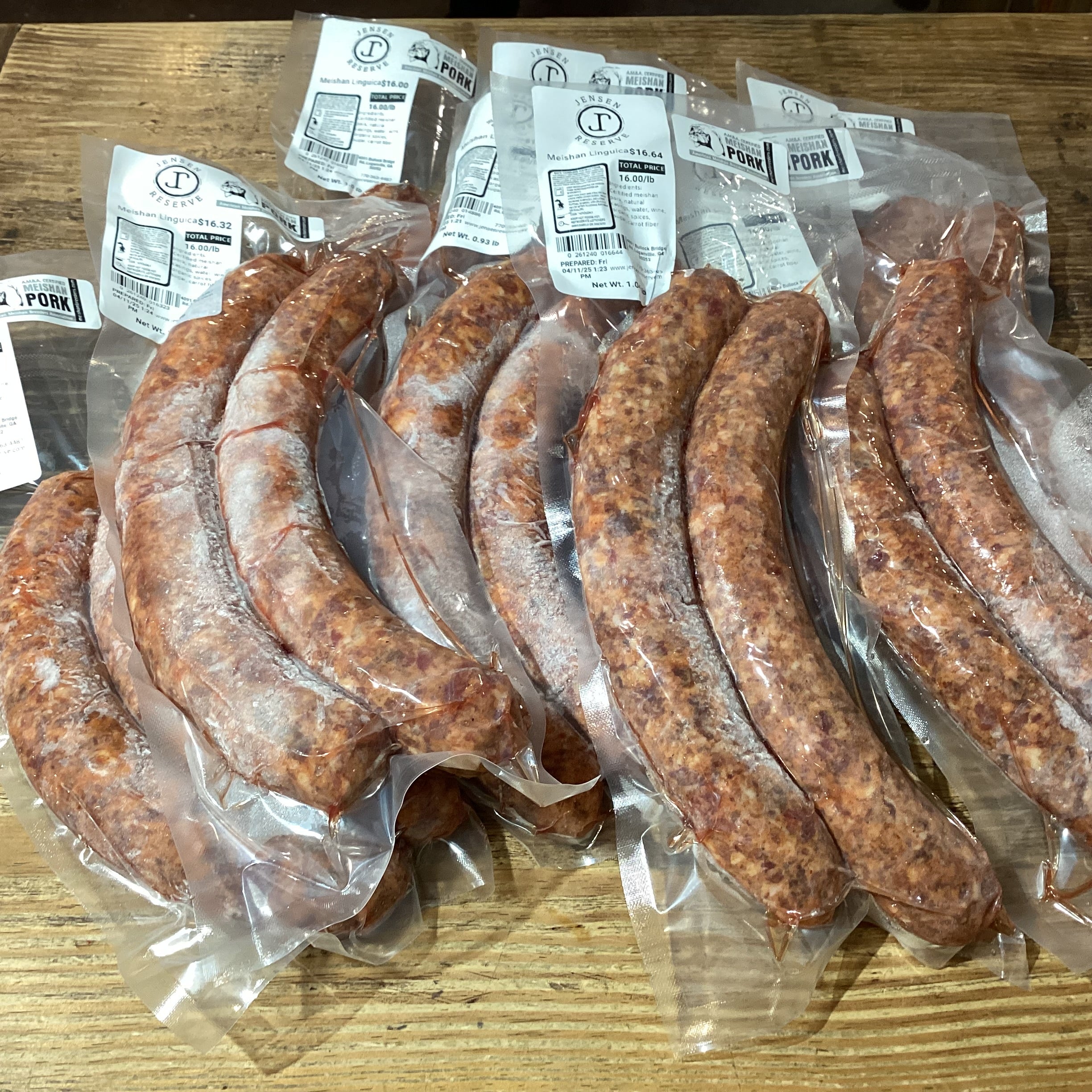 A.M.B.A. Certified Meishan Pork Linguica - Portuguese Sausage