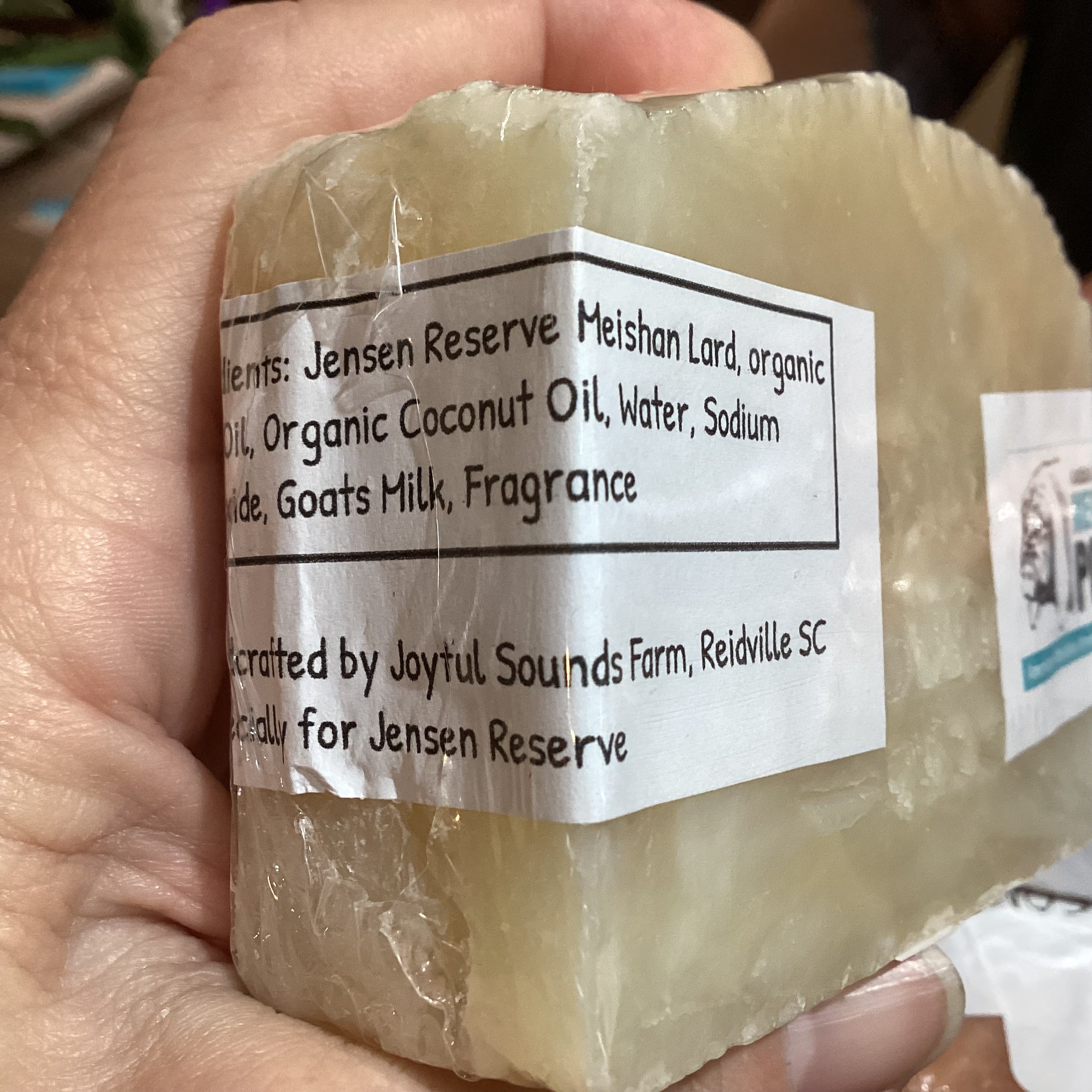Goats Milk Soap featuring Meishan Lard