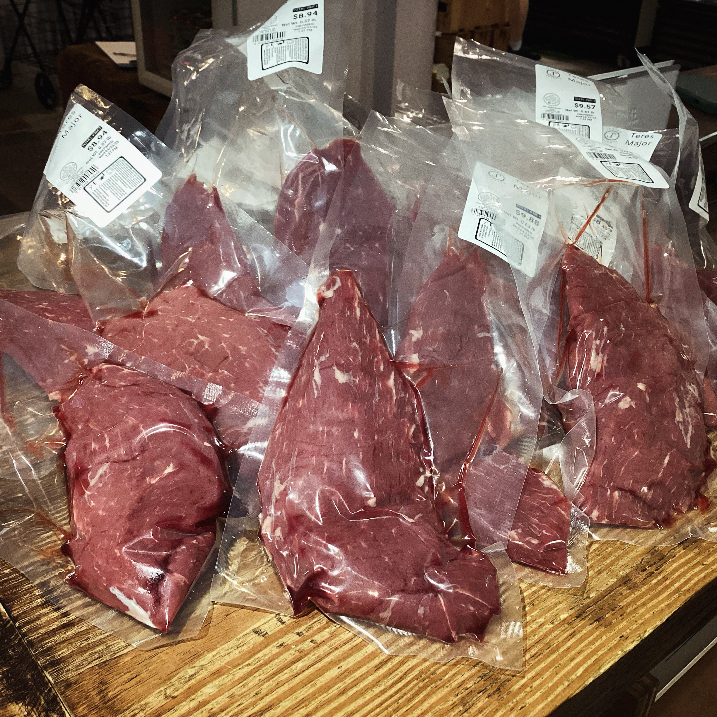 Teres Major, Compare to Filets/ Steaks