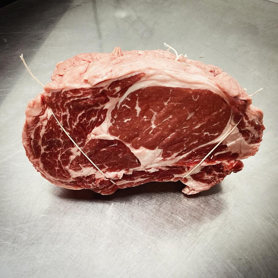 Prime Rib, Tied & Bone In