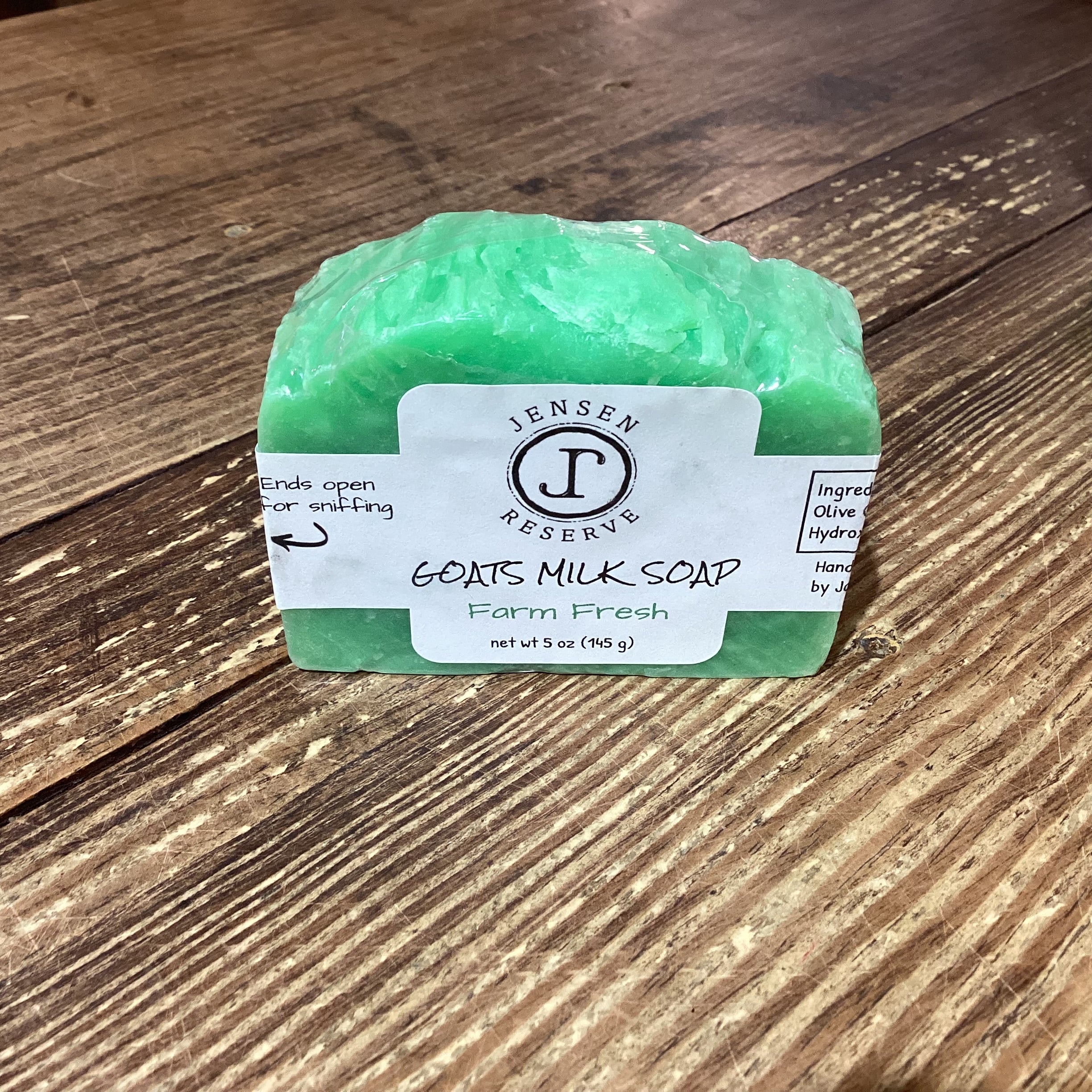Goats Milk Soap featuring Meishan Lard