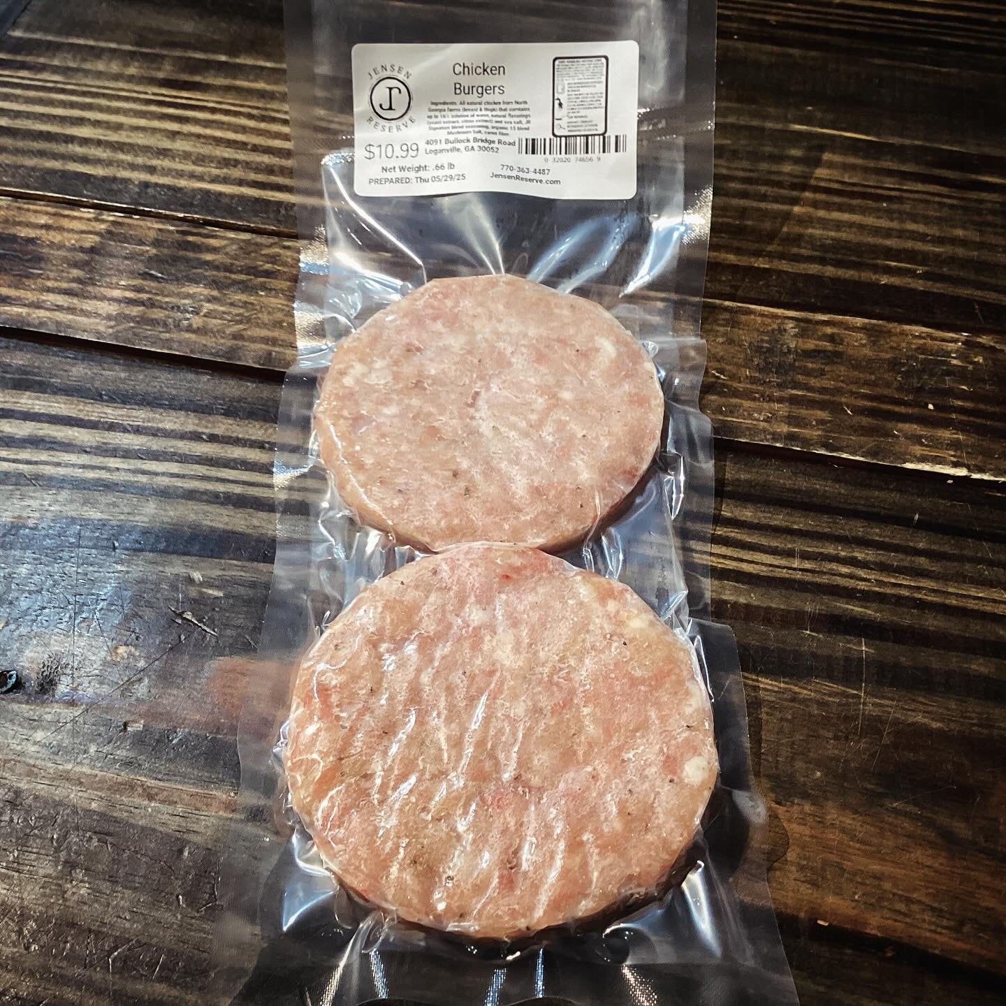 Chicken Burgers - Custom Grind