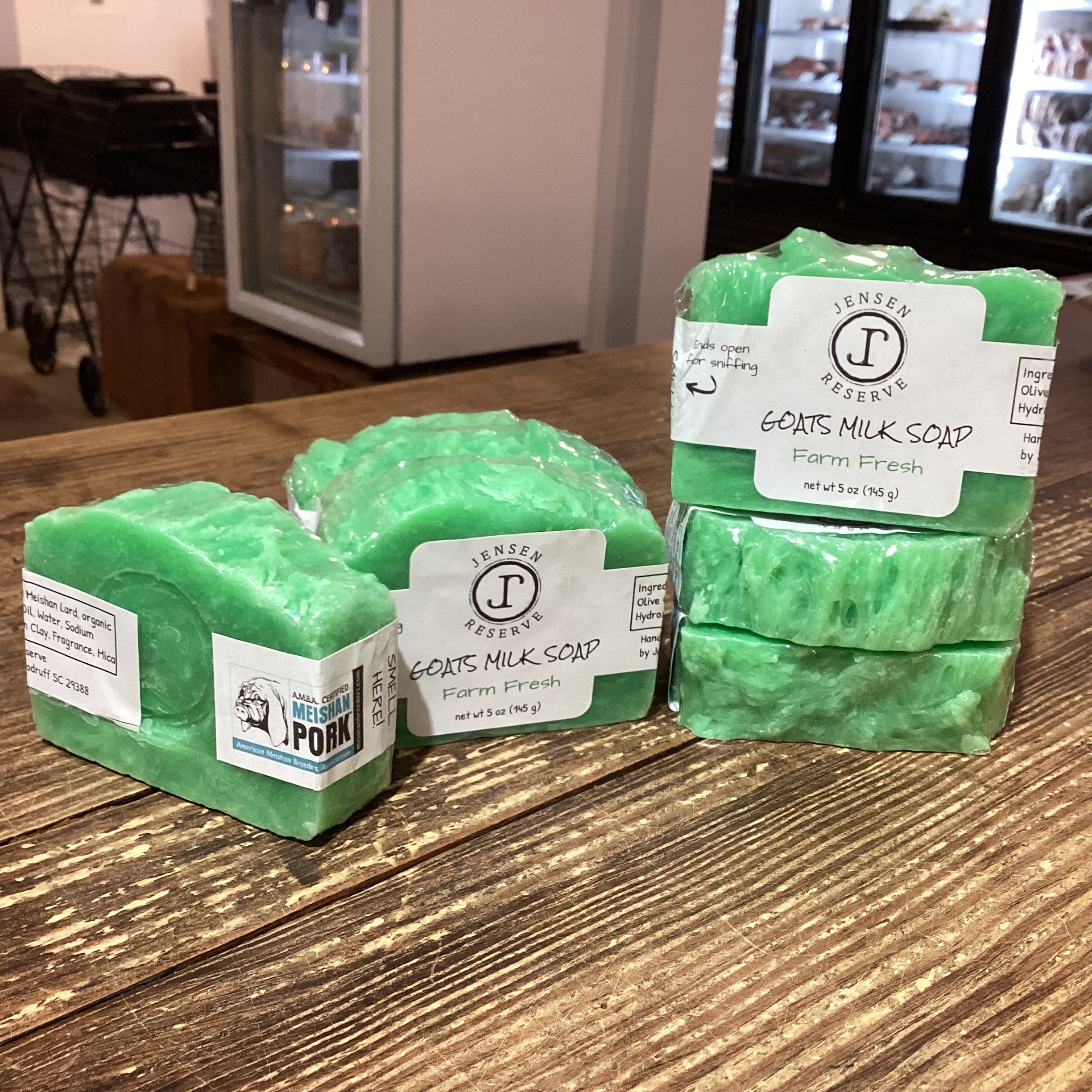 Goats Milk Soap featuring Meishan Lard