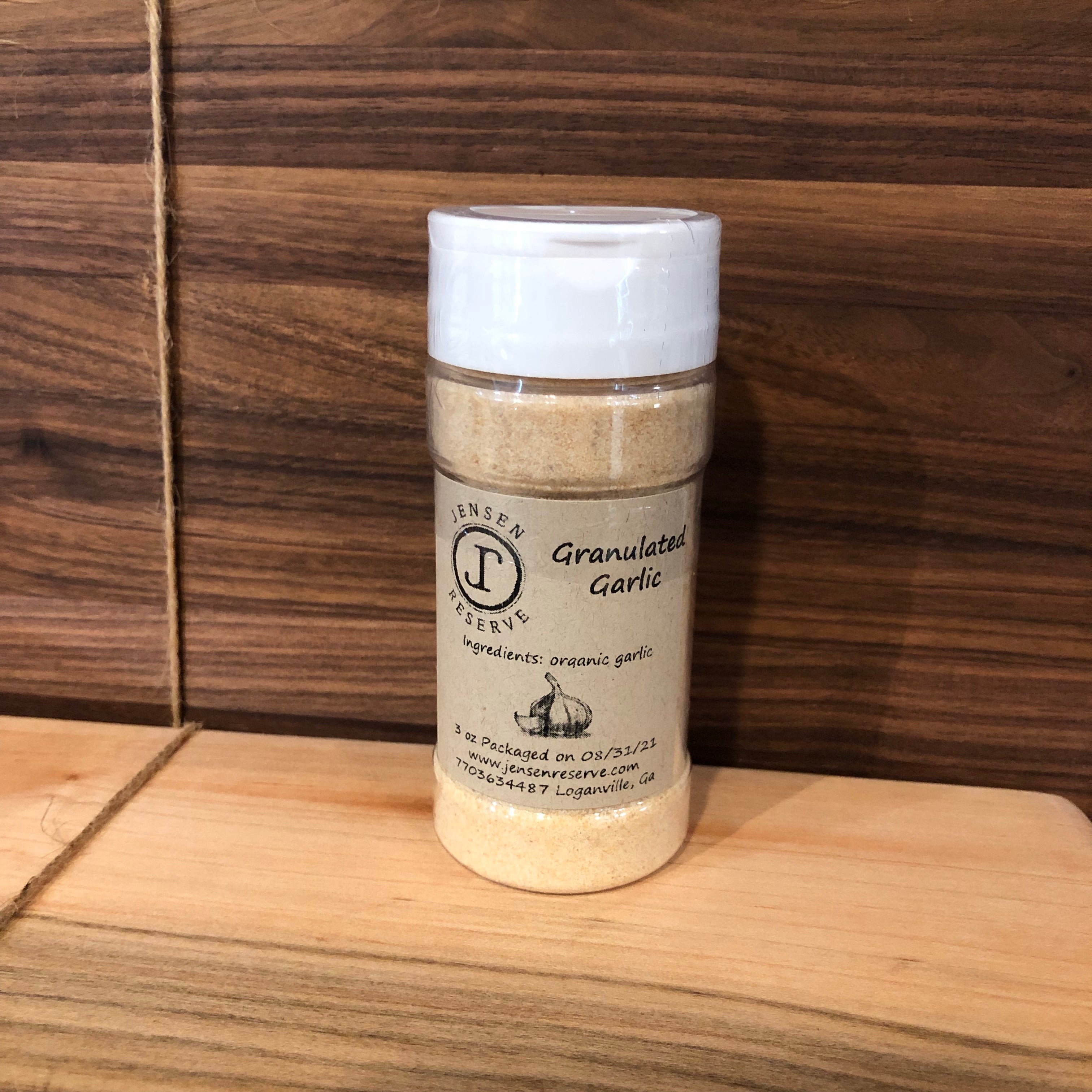 Garlic - Granulated and organic