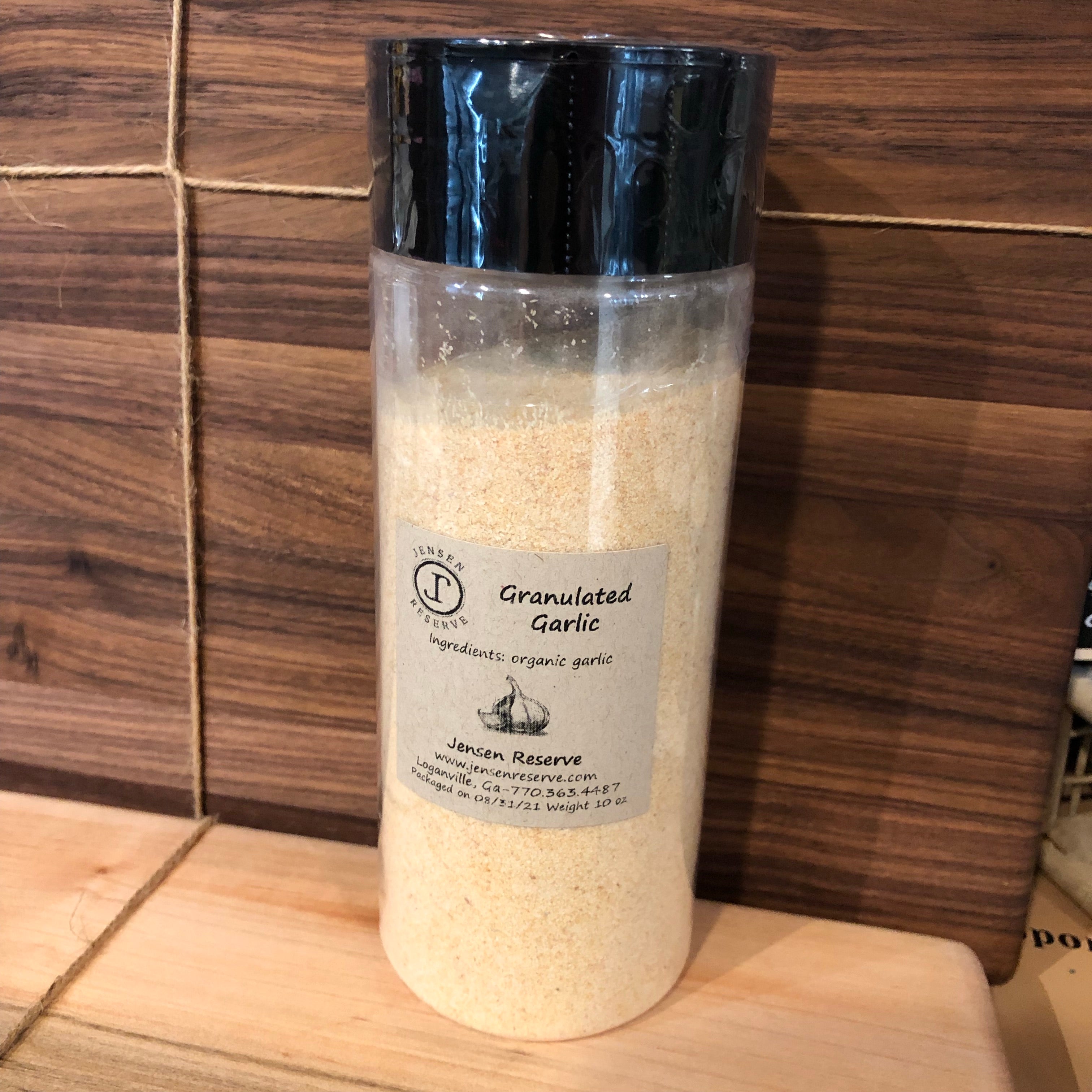 Garlic - Granulated and organic