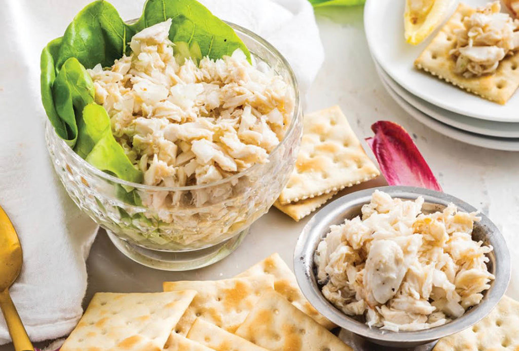 Jensen Family Recipe -  Southern Crab Salad - Easy. Delicious. 5 Ingredients!