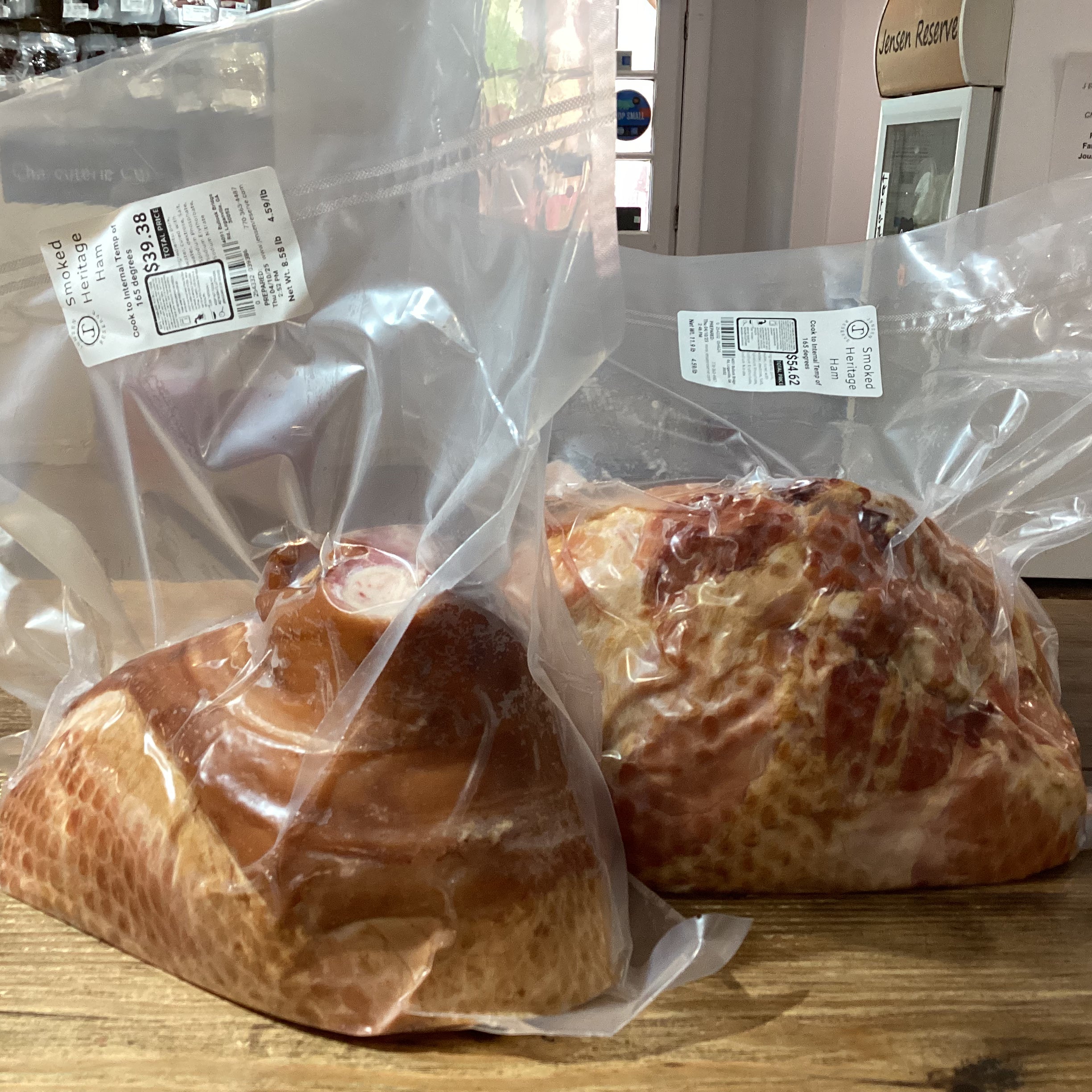 Smoked Ham - Heritage Bone In, you cook