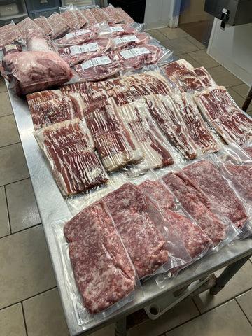 Half or Whole Hog Package - Shipping Included