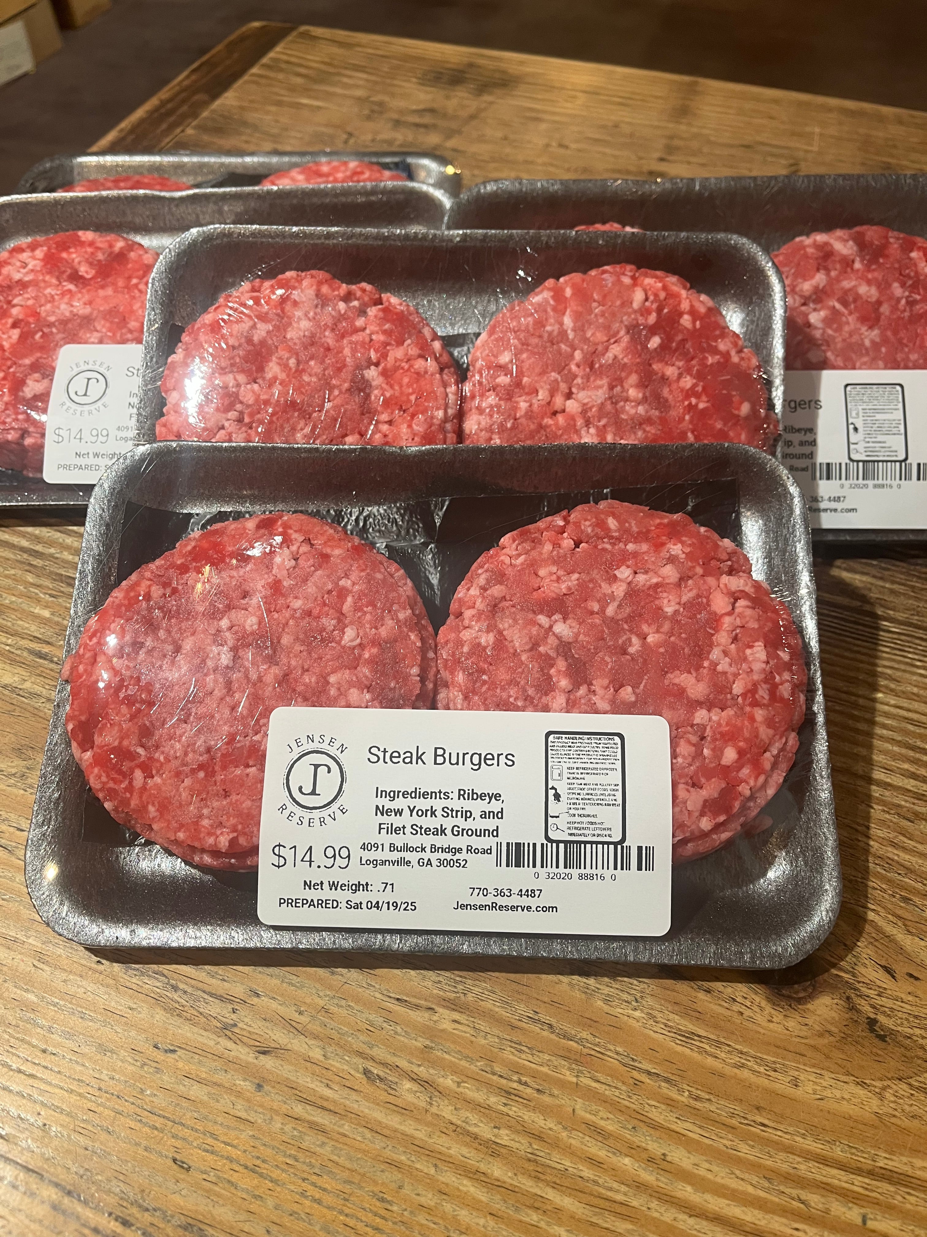 Steak Burgers