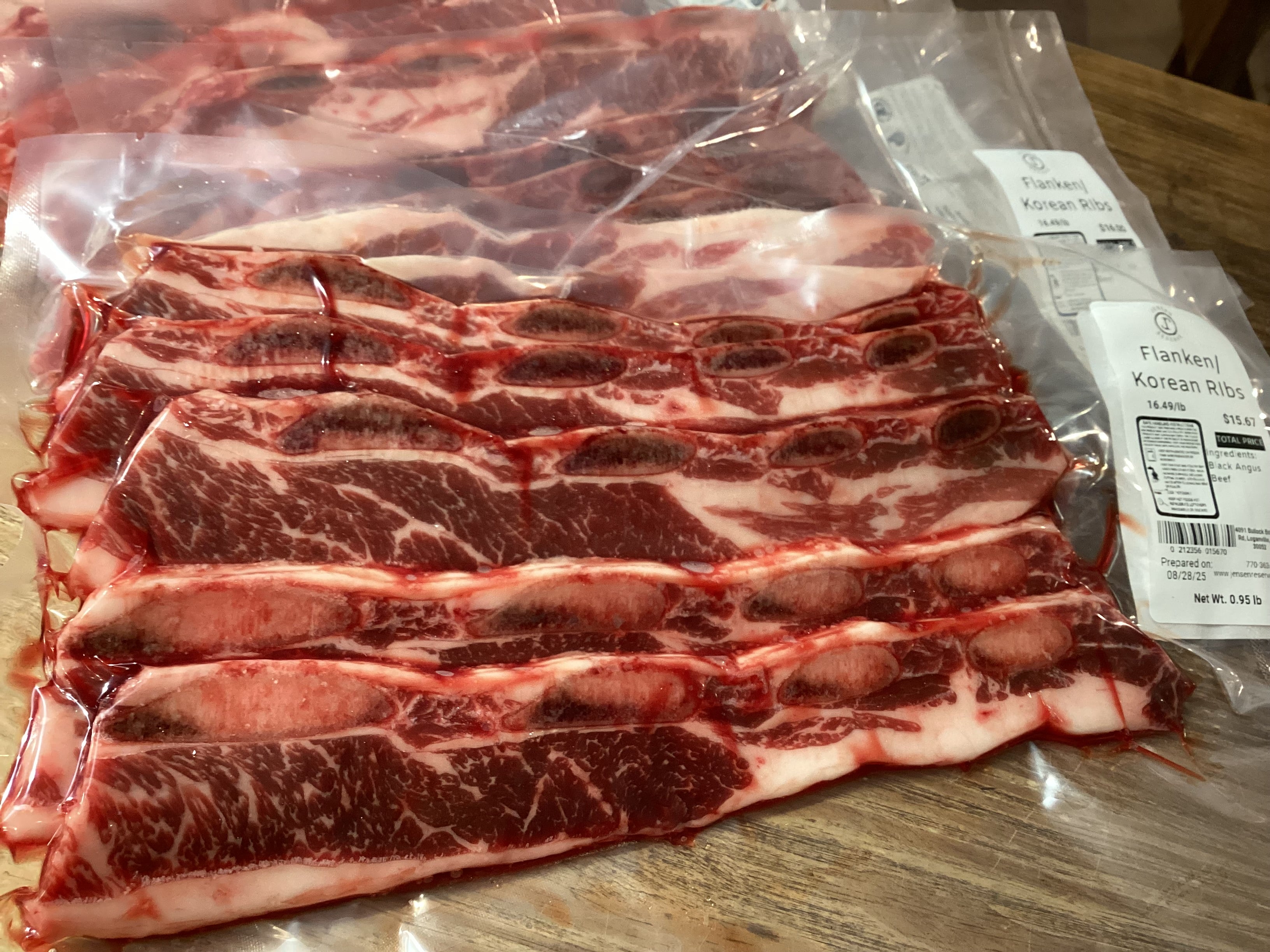 Flanken Rib/ Korean Cut Ribs 1/4