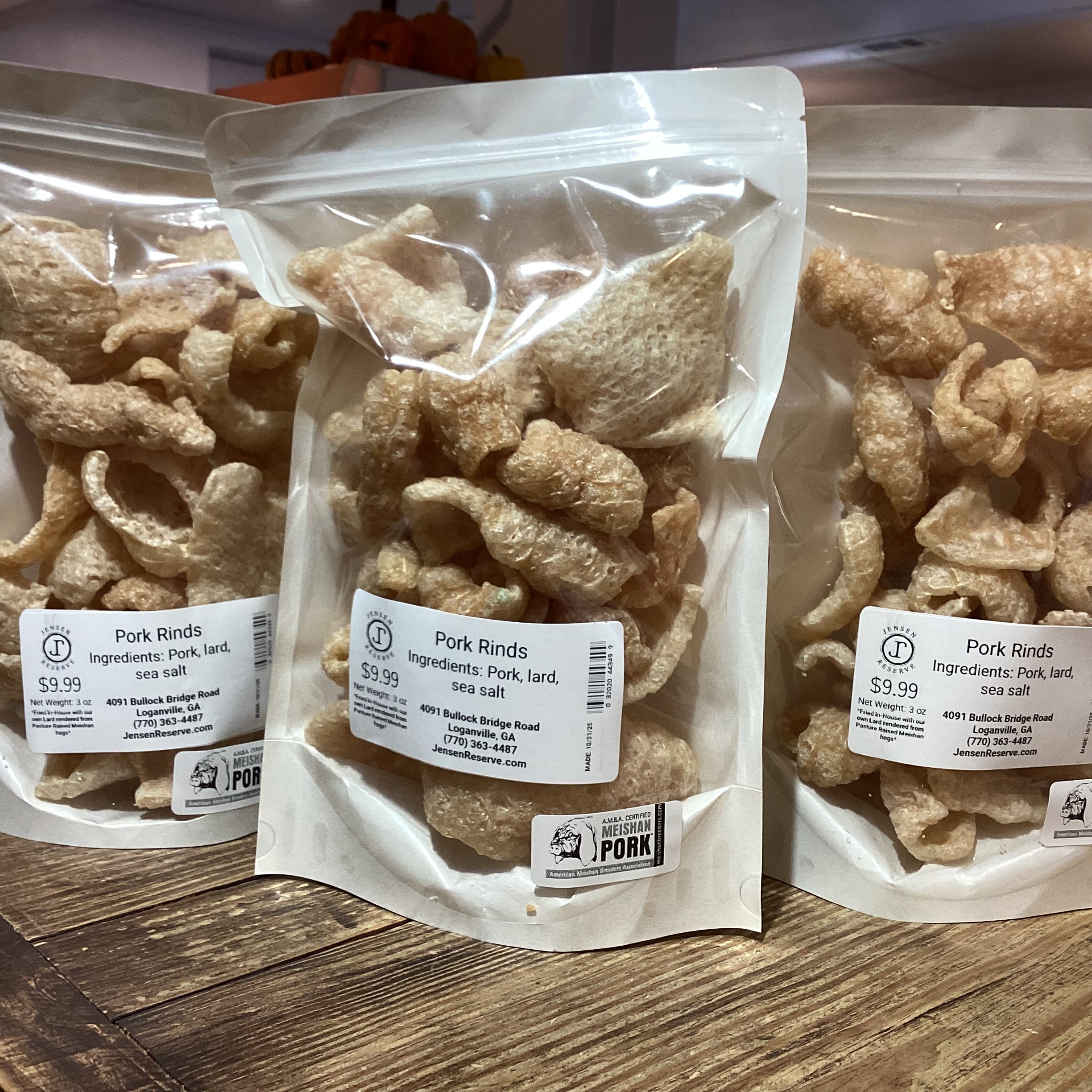 Pork Rinds, Sea Salt