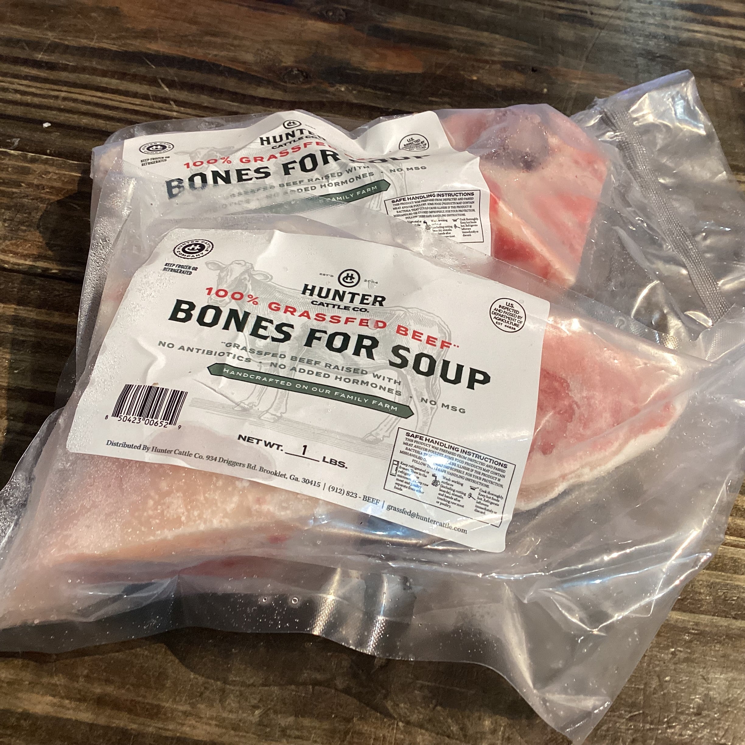 Soup Bones Grass Fed and Finished - Jensen Reserve - Loganville GA