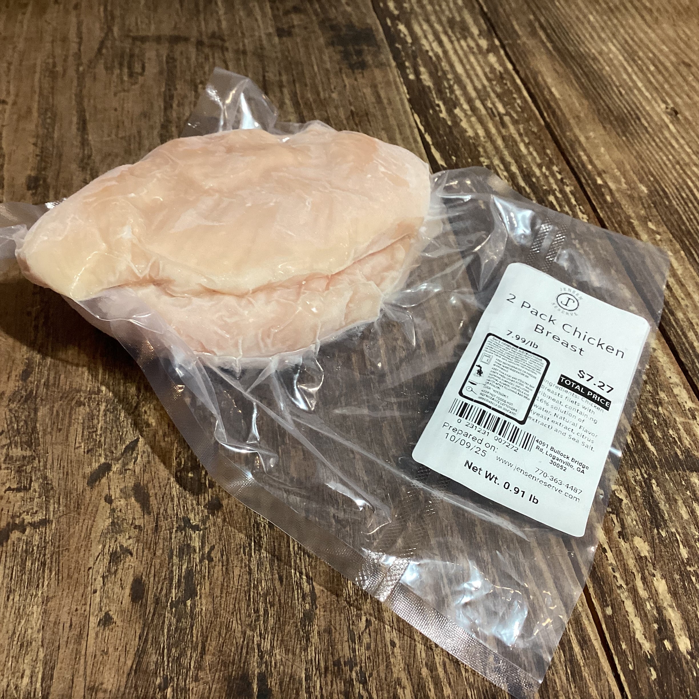 Chicken Breast - Jensen Reserve - Loganville GA