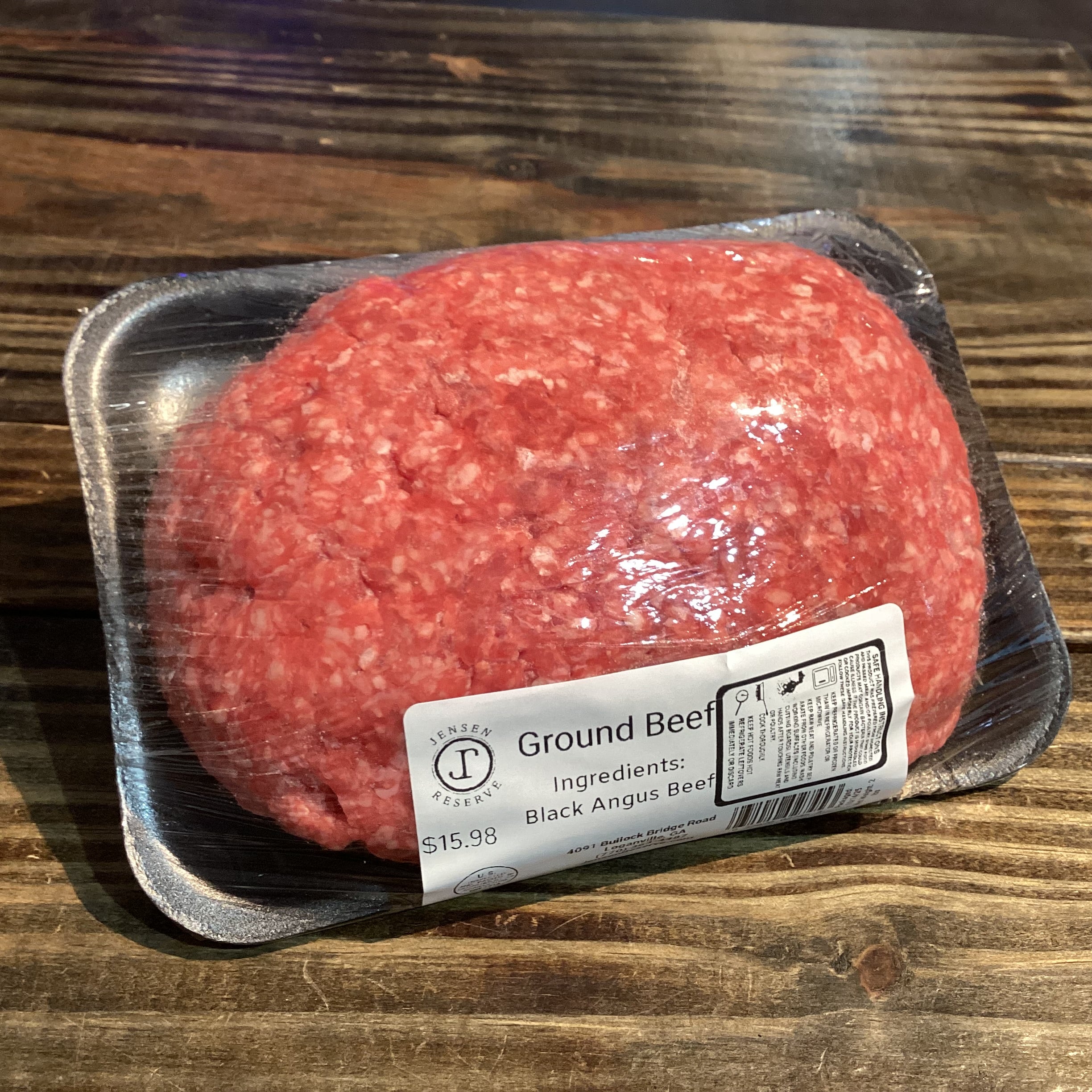 Ground Beef - Jensen Reserve - Loganville GA