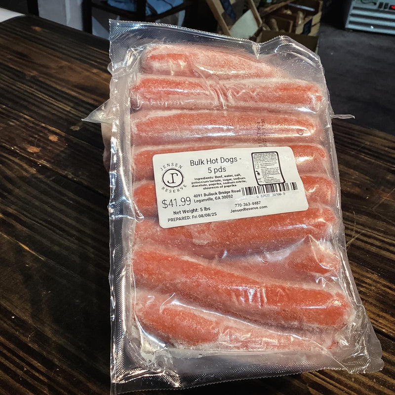 All Beef Gluten Free Hotdogs