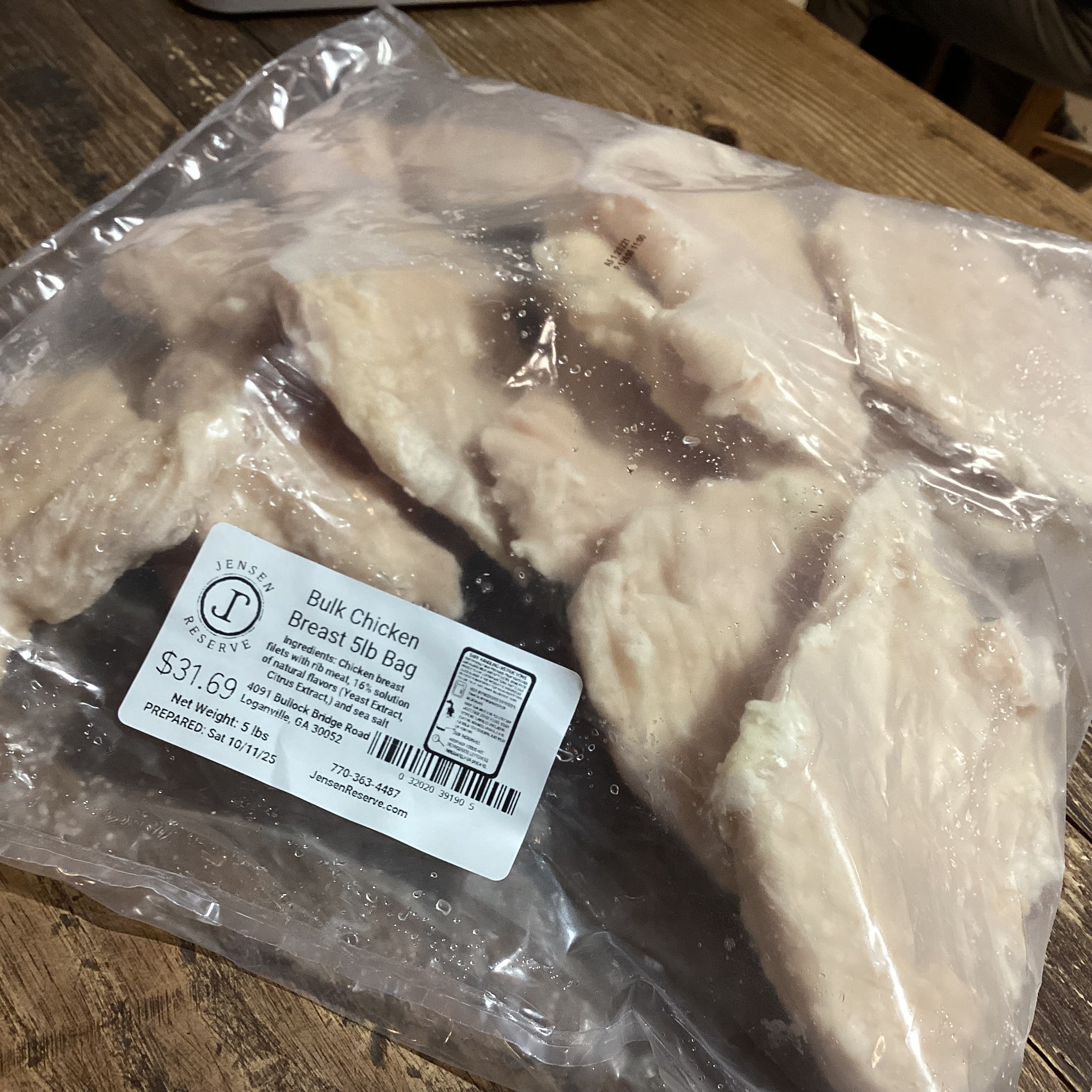 Chicken Breast - Jensen Reserve - Loganville GA Chicken Breast - Jensen Reserve - Loganville GA