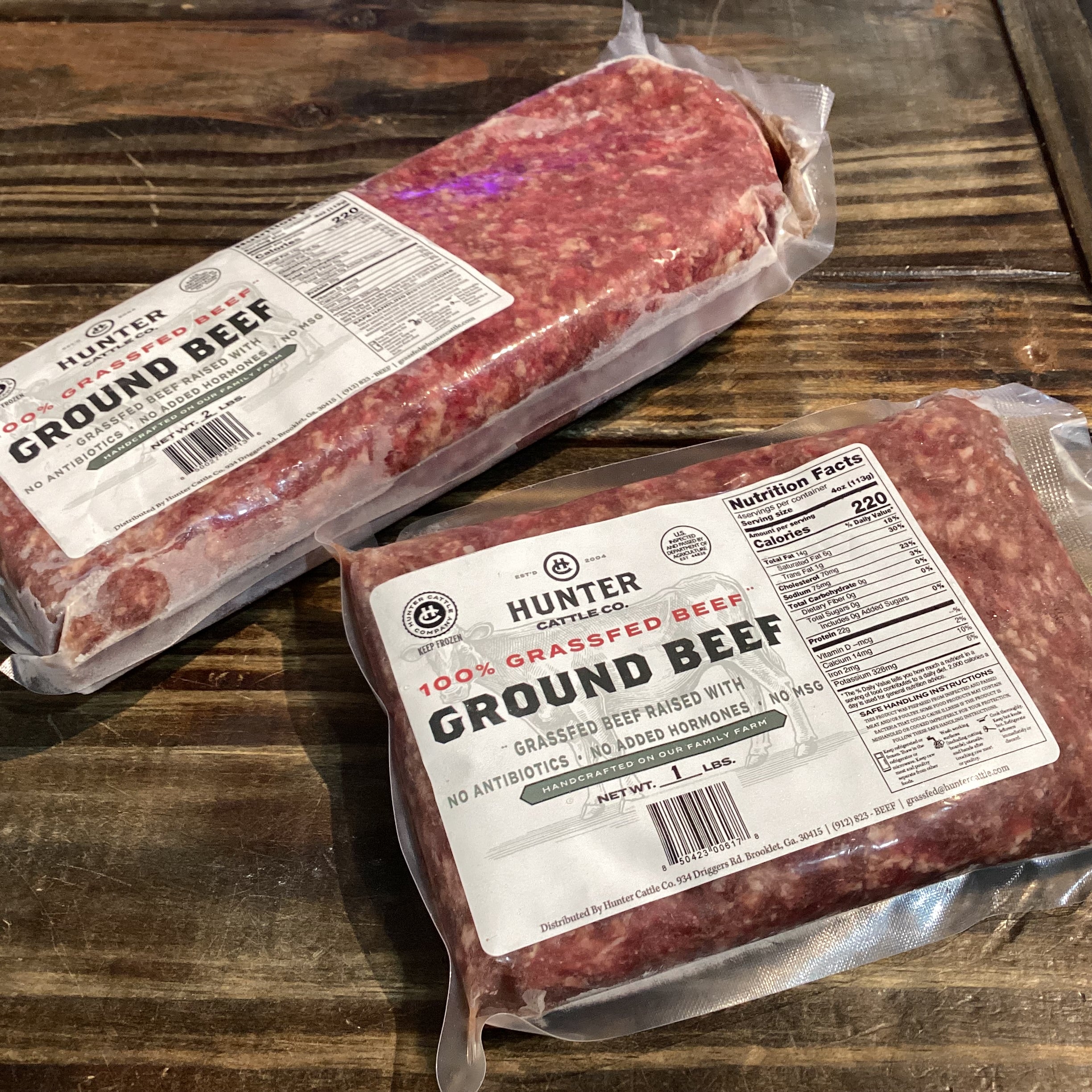 Grass Fed and Finished Ground beef
