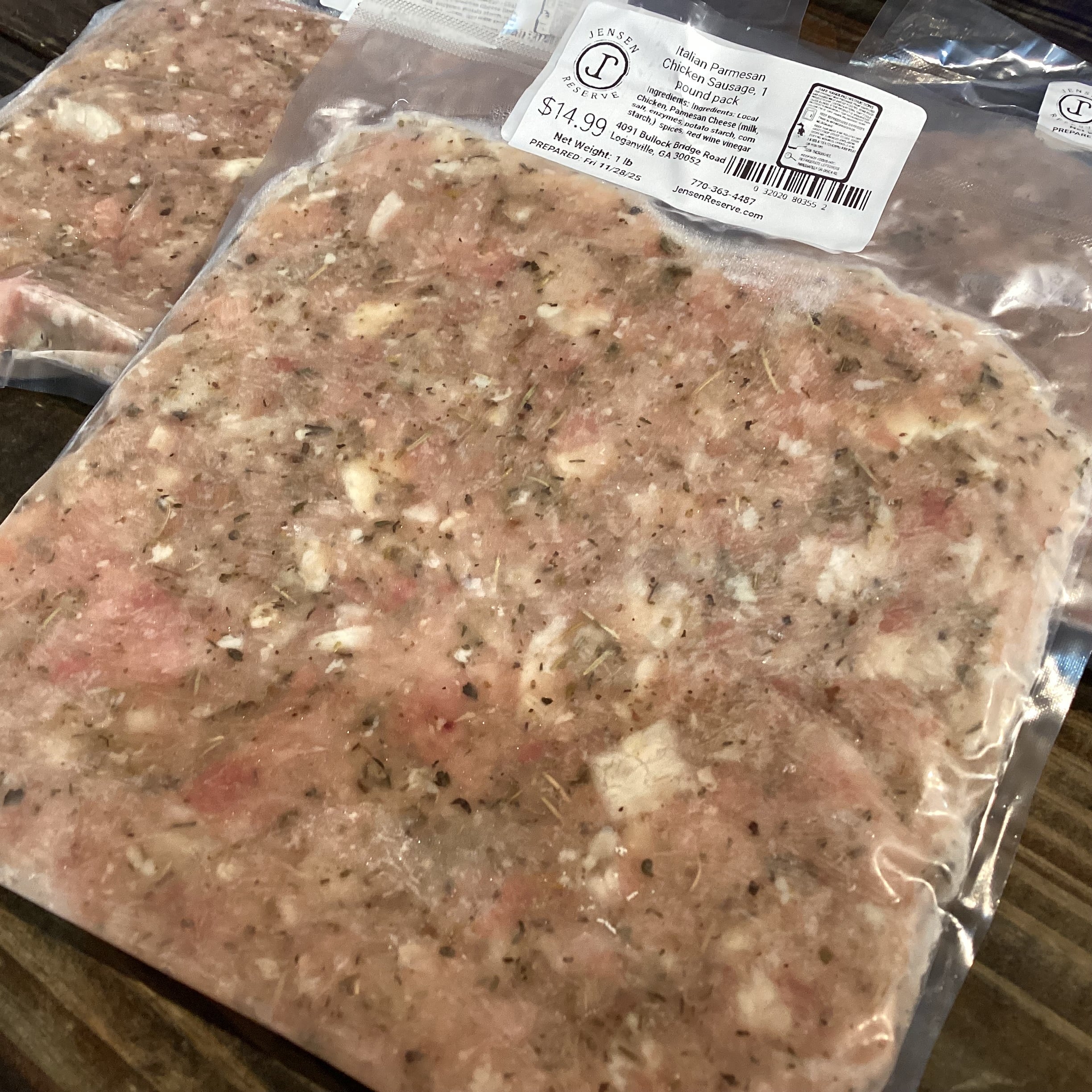 Italian Parmesan Chicken Sausage