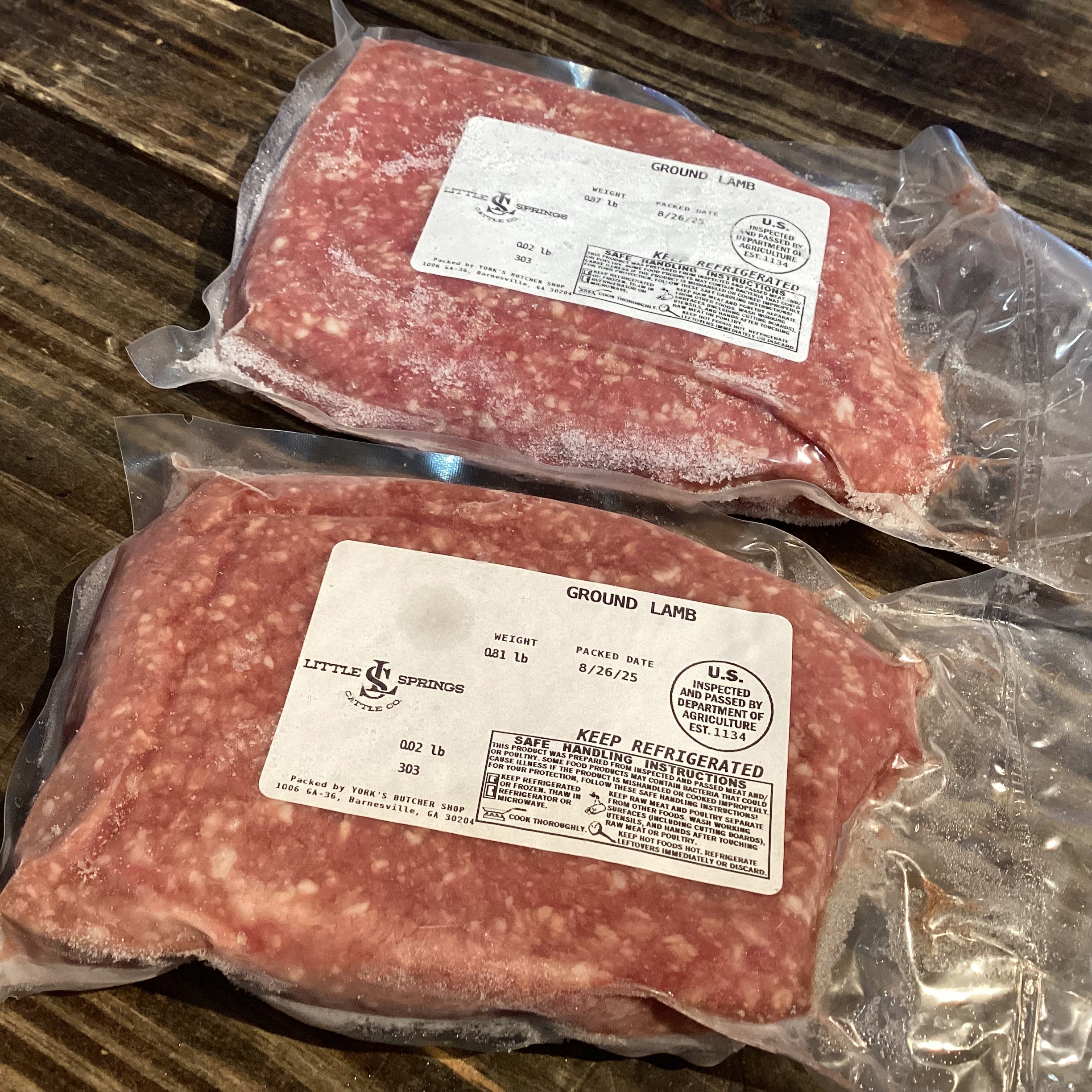 Little Springs Ground Lamb