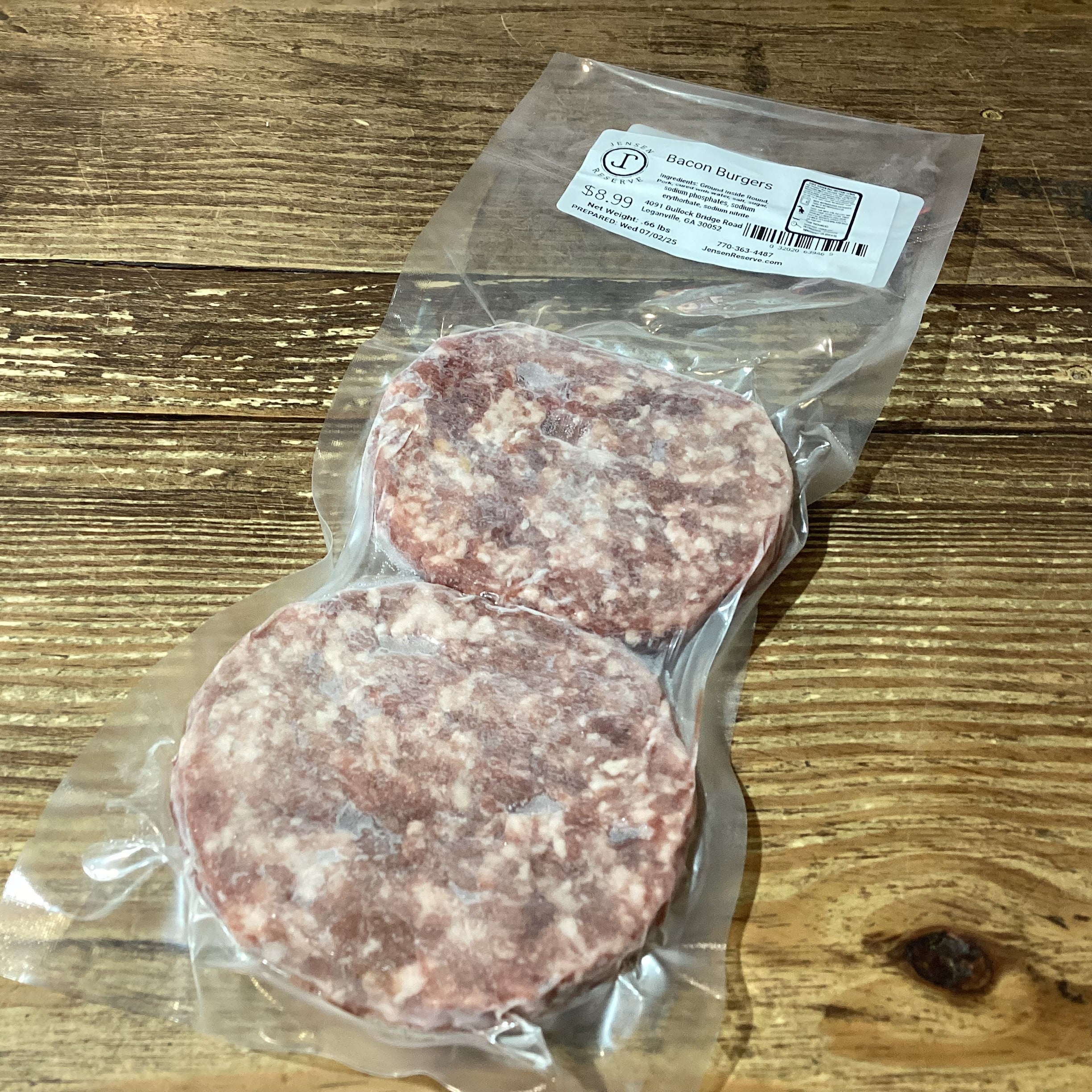 Bacon Burgers