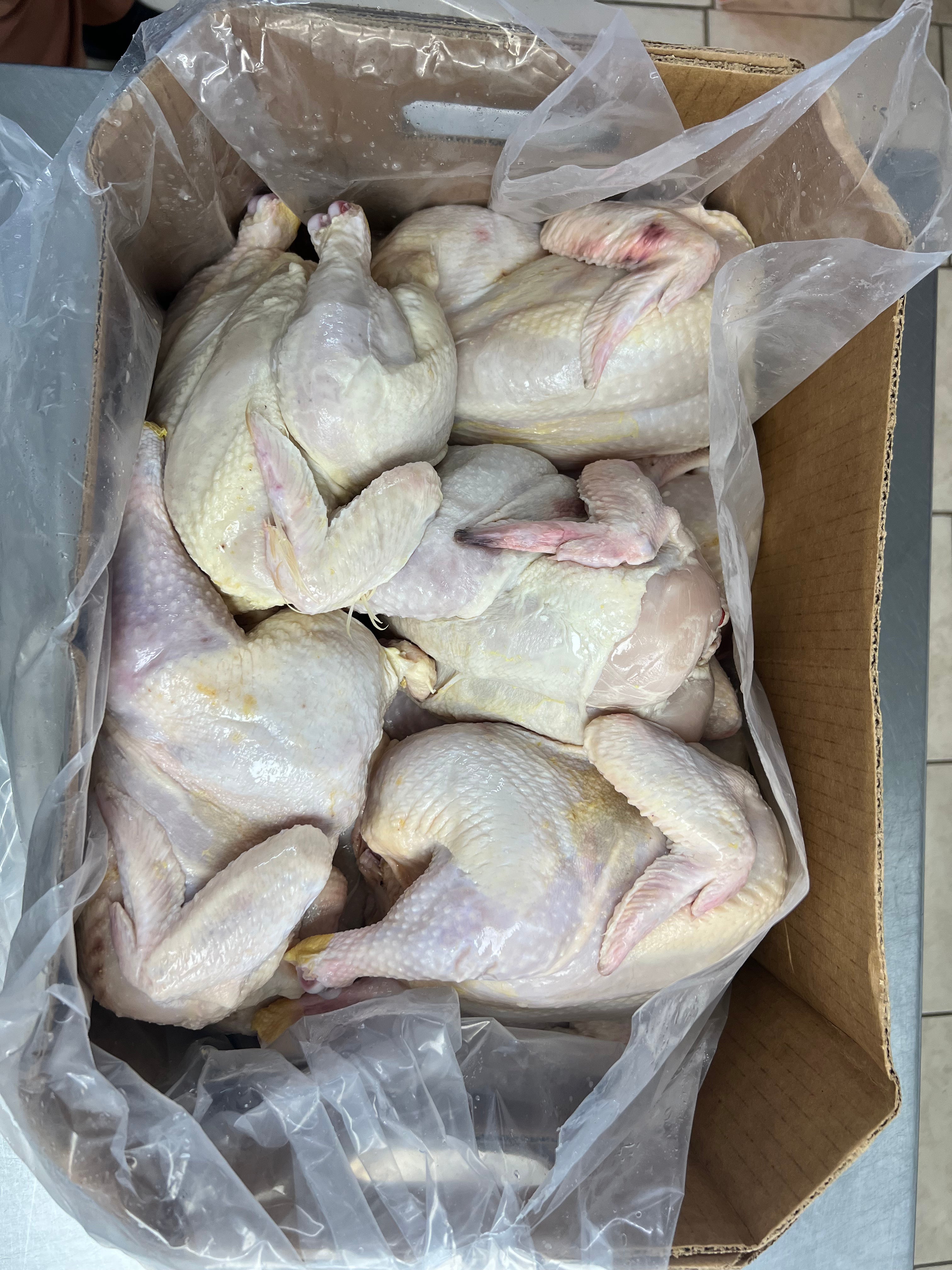 Chicken (Whole Bird)  Unpackaged 10 birds - NOT SHIPPABLE, Local Only