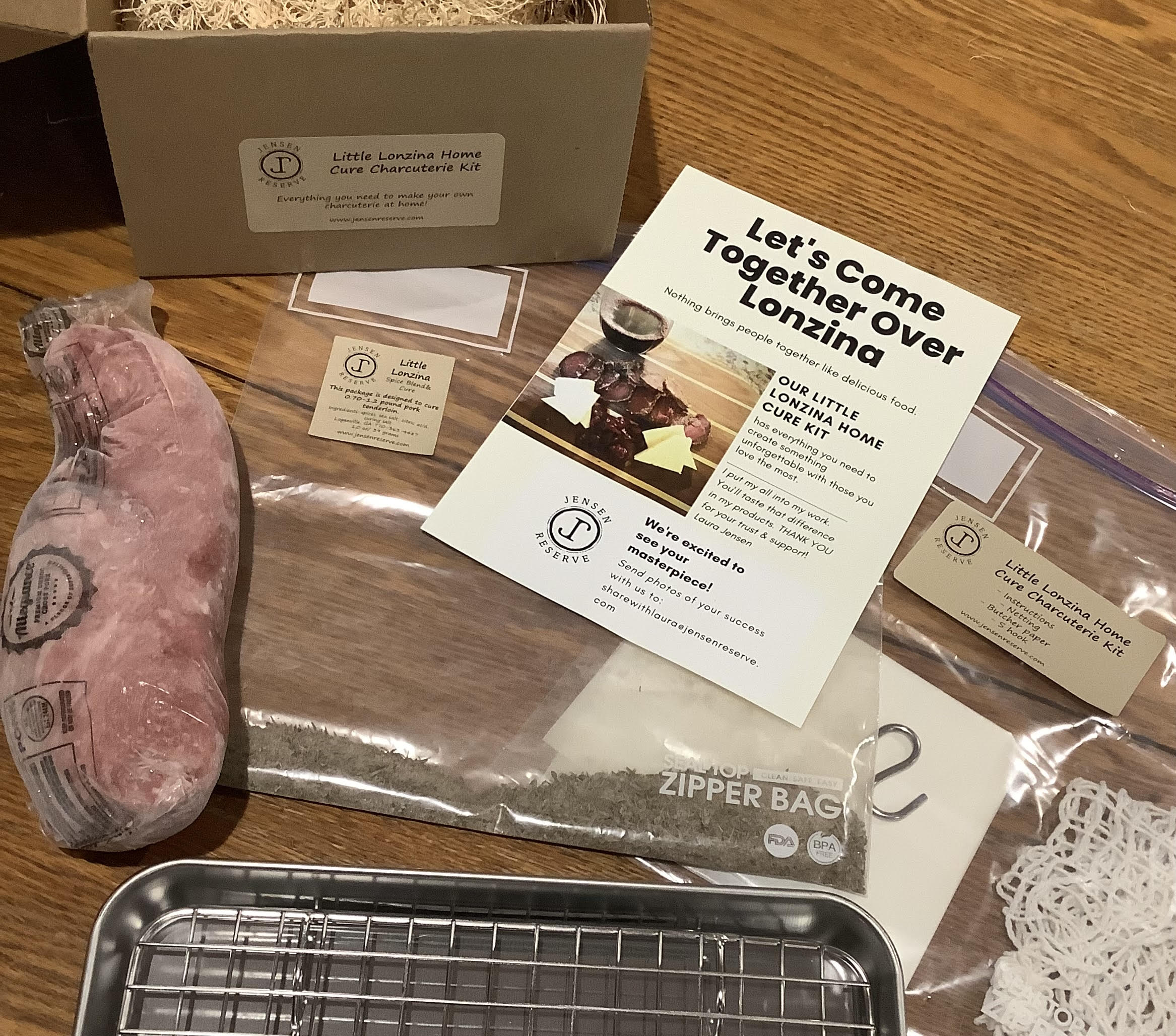 Little Lonzina Home Cure Charcuterie Kit